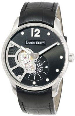 Louis Erard 30208AS12.BDC41 1931 Analog Display Mechanical Hand Wind Black