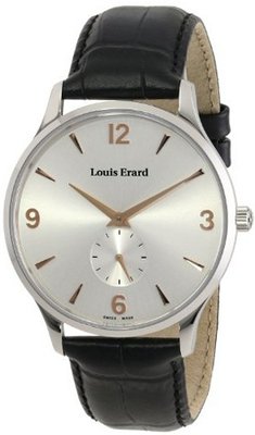 Louis Erard 4717AA11.BDC82 1931 Analog Display Mechanical Hand Wind Black