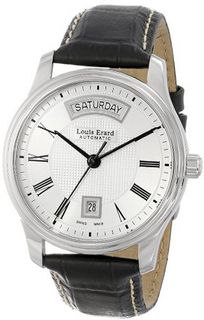 Louis Erard 67258AA21.BDC08 Heritage Analog Display Automatic Self Wind Black