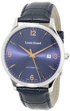 Louis Erard 69219AA15.BDC84 1931 Analog Display Automatic Self Wind Blue