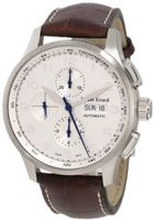 Louis Erard 78228AS11.BDC55 1931 Automatic Brown Leather Chrono Tachymeter Date