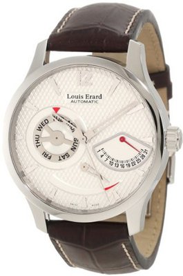 Louis Erard 87221AA01.BDCL52 1931 Automatic Silver Dial Power Reserve Date