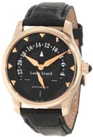 Louis Erard 92600OR12.BACS6 Emotion Automatic Rose Gold Black Alligater Leather Date