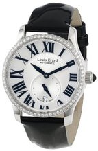 Louis Erard 92602SE01.BDV10 Emotion Automatic Silver Sunray Dial Diamond