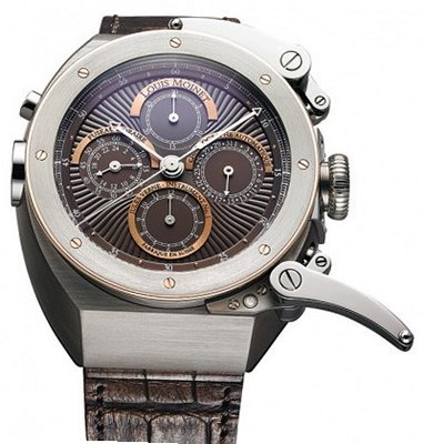 Louis Moinet Jules Verne Instrument 1 Havana dial