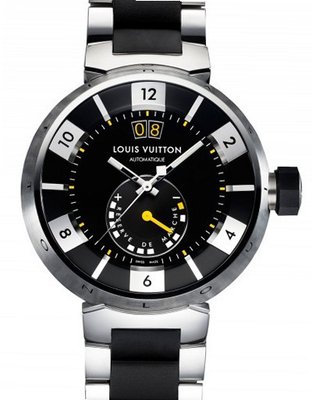 Louis Vuitton Tambour Tambour in Black Power Reserve XL