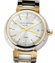 Louis Vuitton Tambour Tambour Large, GMT Automatic