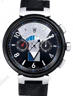Louis Vuitton Tambour Tambour XL LV Cup Regatta Automatic, Chronograph black