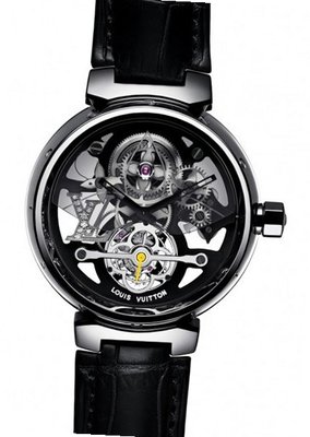 Louis Vuitton Tambour Tourbillon Tambour Monogram