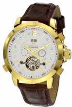 Louis XVI ATHOS l'or blanc "Le Grand" diamant saphir brun