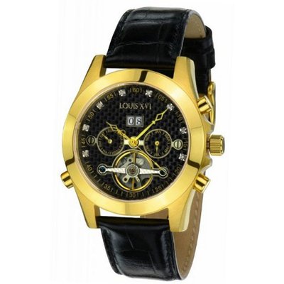 Louis XVI PORTHOS l'or carbone diamant saphir