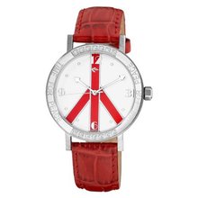 Love Peace and Hope Midsize LPE101 Time for Peace Crystals Accented