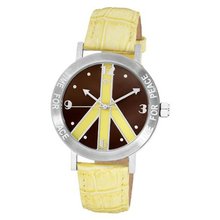 Love Peace and Hope Midsize LPE120 Time for Peace Leather