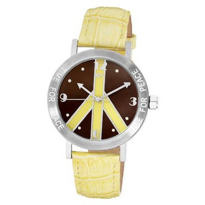 Love Peace and Hope Midsize LPE120 Time for Peace Leather