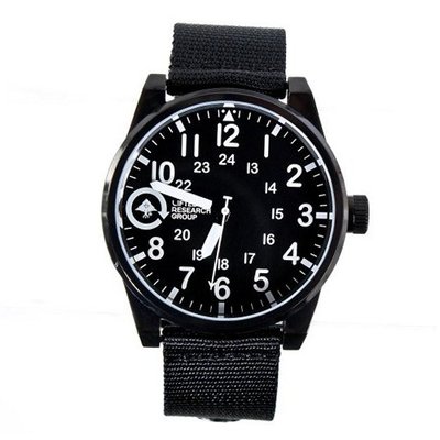 LRG Field & Research 40mm Black Steel