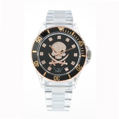 LTD LTD-010104 Clear Gold Black 3 Hand