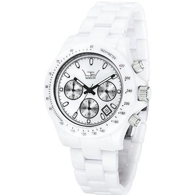 LTD LTD-020617 Limited Edition White Ceramic Chrono