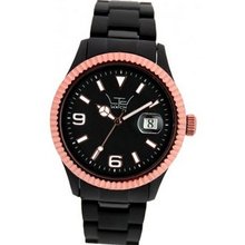 LTD LTD-031004 Black Rose Gold Bezel