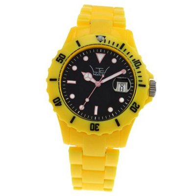 LTD LTD-050126 Unisex Yellow Dial And Strap