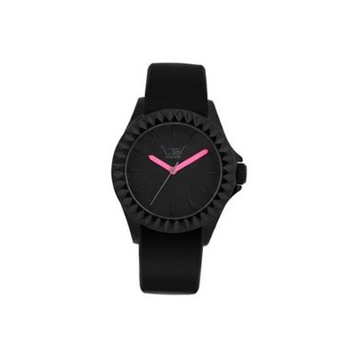 LTD LTD-290107 Limited Edition Shocking Pink Hands Black Rubber