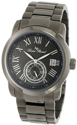 Lucien Piccard LP-10024-GUN-014 Valencia Analog Display Japanese Quartz Grey