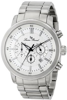 Lucien Piccard LP-12011-22S Monte Viso Analog Display Japanese Quartz Silver