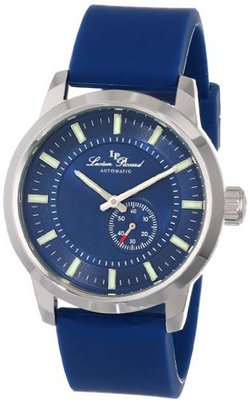 Lucien Piccard LP-12550-03-BU Blue Dial Blue Silicone Automatic