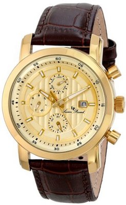 Lucien Piccard LP-12584-YG-010 Toules Analog Display Swiss Quartz Brown