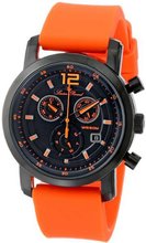 Lucien Piccard LP-12585-BB-01-OAS Toules Analog Display Swiss Quartz Orange