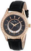 Lucien Piccard LP-12721-RG-01 Staz Analog Display Quartz Black