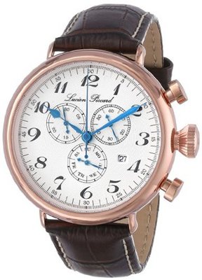Lucien Piccard LP-72414-RG-02 Trieste Analog Display Japanese Quartz Brown