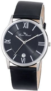 Lucien Piccard Unisex LP-10608-01 Moiry Analog Display Swiss Quartz Black