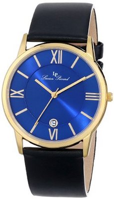 Lucien Piccard Unisex LP-10608-YG-03 Moiry Analog Display Swiss Quartz Black