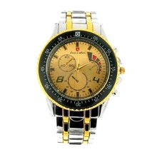 Luis Cardini Ninw-11c Modern Chronograph Dial Analog Two-tone Stainless...