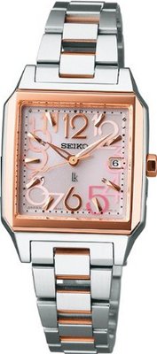 SEIKO LUKIA Reinforced waterproof (10 atm) radio-corrected super clear coating sapphire glass solar SSVW012 [Japan Import]