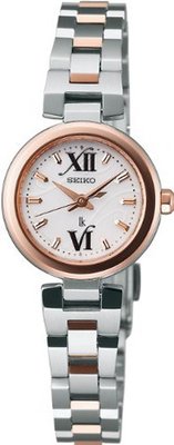 SEIKO LUKIA sapphire glass super clear coating for everyday life reinforcement waterproofing (10 standard atmosphere) solar SSVR122 [Japan Import]