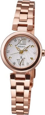 Seiko Lukia Sapphire Glass Super Clear Coating Solar 10atm Ssvr124 Ladies Japan Import