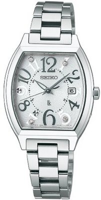 Seiko Lukia Sapphire Glass Super Clear Coating Solar Electric Wave Correction Ssvw047 Ladies Japan Import
