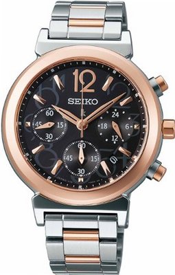 SEIKO LUKIA (SSVS016) SOLAR RADIOWAVE (JAPAN IMPORT)