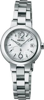 SEIKO LUKIA Water resistant (10 atm) radio-corrected super clear coating sapphire glass solar SSVW015 [Japan Import]