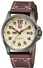 Luminox Atacama Field Day Black Carbon Fiber Dial Brown Leather 1927