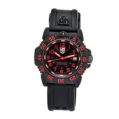 Luminox UNISEX 7066 Quartz Black Dial Carbon Reinforced Polycarbonate