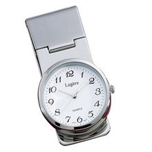 Money Clip in Stainless Steel with 23K Gold & Rhodium Electroplate