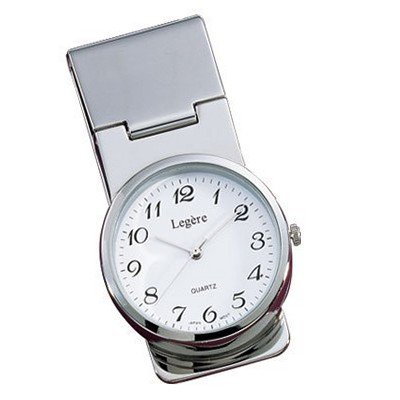 Money Clip in Stainless Steel with 23K Gold & Rhodium Electroplate