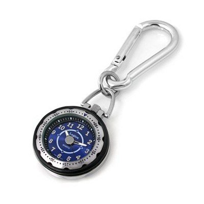 Round Carabiner Pocket in Stainless Steel