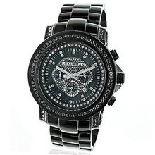 Black Diamond by Luxurman 2.5ct Black Stainless Steel
