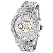 Iced Out Diamond by LUXURMAN 1 Carat