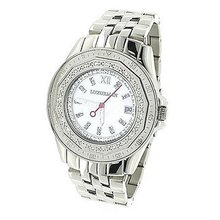 Ladies Diamond 0.25ct By Luxurman White MOP