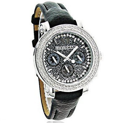 Ladies Genuine Diamond by LUXURMAN 0.3ct