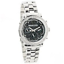 Ladies Luxurman es: Large Diamond Bezel 2ct